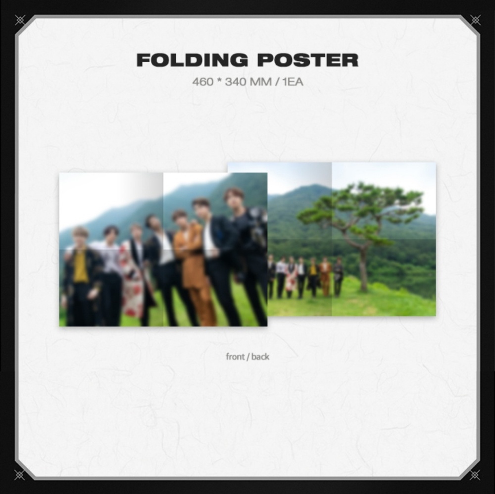 BTS Summber Package Folding Poster